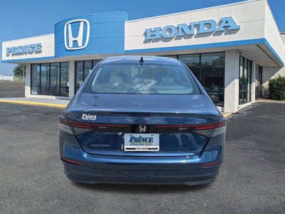 2026 Honda Accord Sedan SE