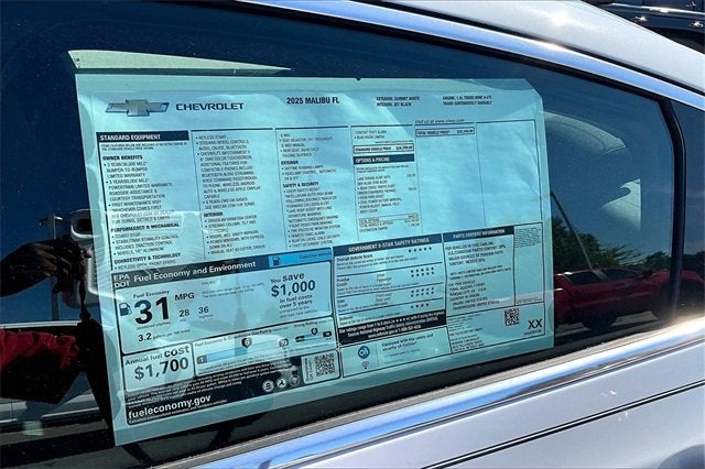 2025 Chevrolet Malibu FL