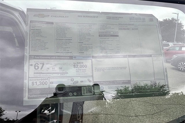 2026 Chevrolet Silverado EV LT - Standard Range