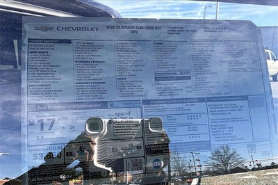 2026 Chevrolet Silverado 1500 RST