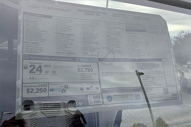 2026 Chevrolet Silverado 1500 High Country