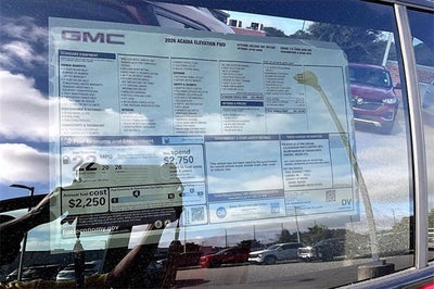 2026 GMC Acadia Elevation