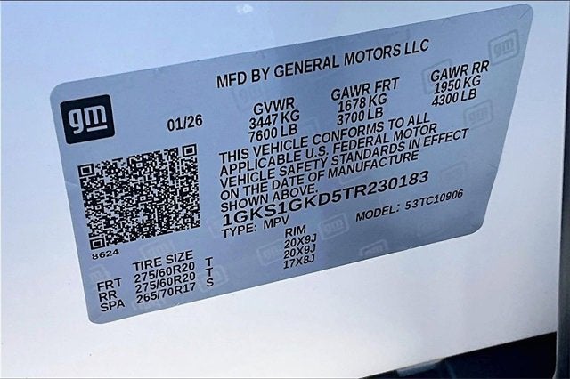 2026 GMC Yukon XL Elevation