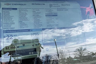 2026 Chevrolet Traverse LT