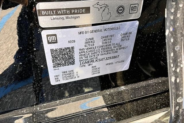 2026 Chevrolet Traverse RS