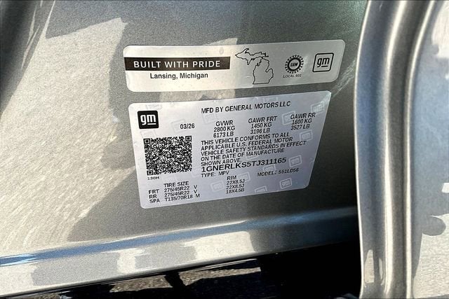 2026 Chevrolet Traverse RS