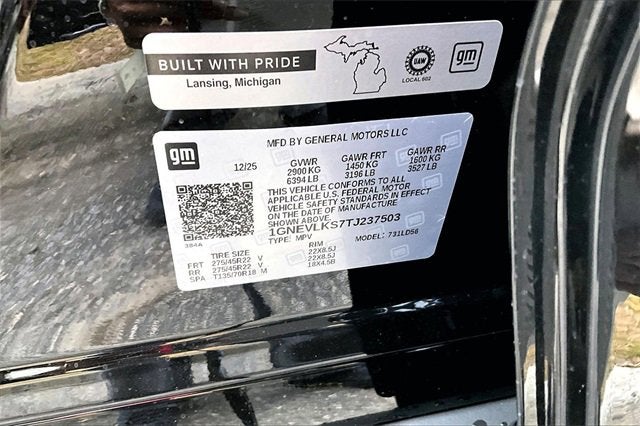 2026 Chevrolet Traverse RS