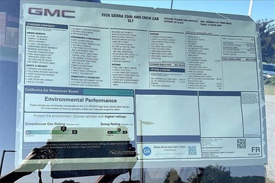 2026 GMC Sierra 2500 HD SLT