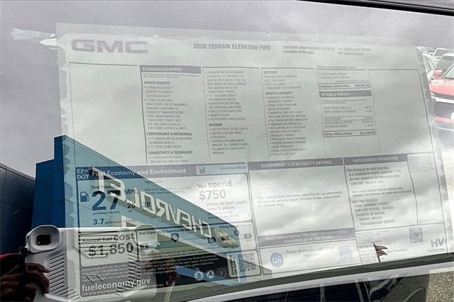2026 GMC Terrain Elevation
