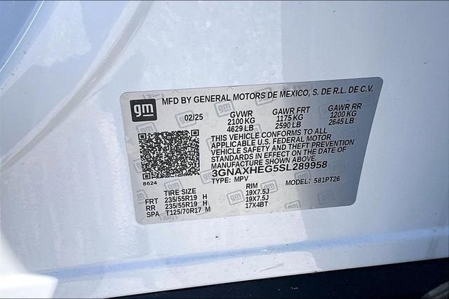 2025 Chevrolet Equinox LT