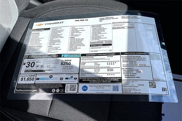 2026 Chevrolet Trax LS