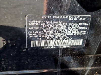 2020 Subaru Forester Premium