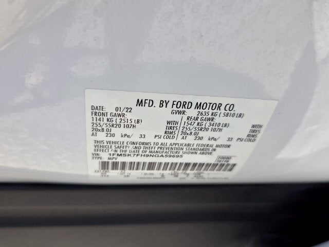 2022 Ford Explorer Limited