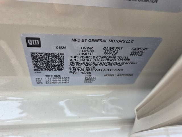 2026 GMC Sierra 2500 HD AT4