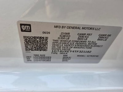 2026 GMC Sierra 2500 HD Denali Ultimate