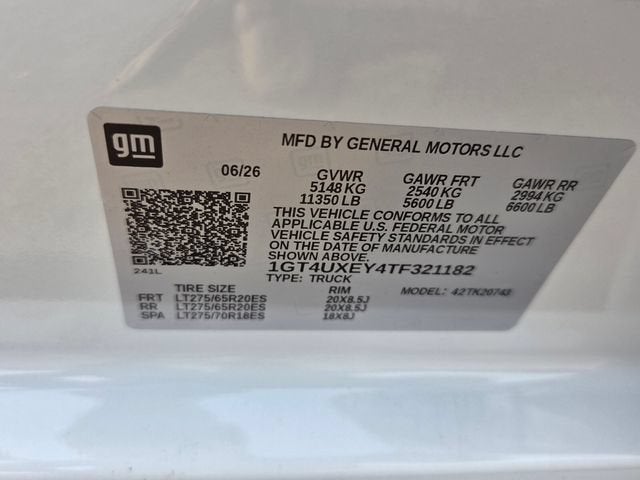 2026 GMC Sierra 2500 HD Denali Ultimate