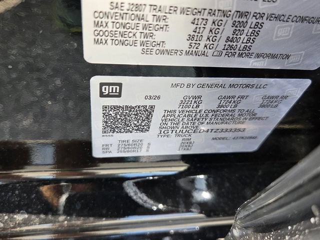 2026 GMC Sierra 1500 Elevation
