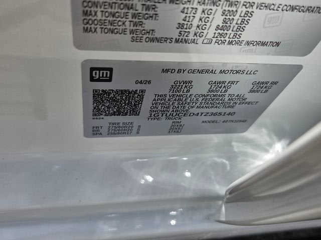 2026 GMC Sierra 1500 Elevation