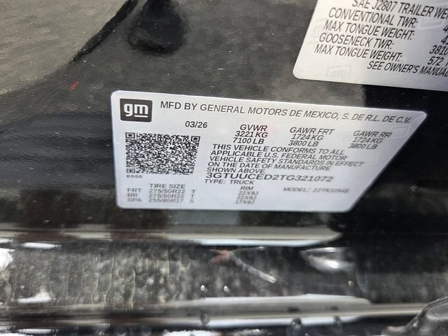 2026 GMC Sierra 1500 Elevation
