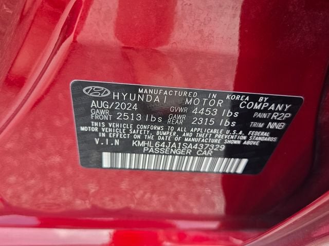 2025 Hyundai Sonata SEL