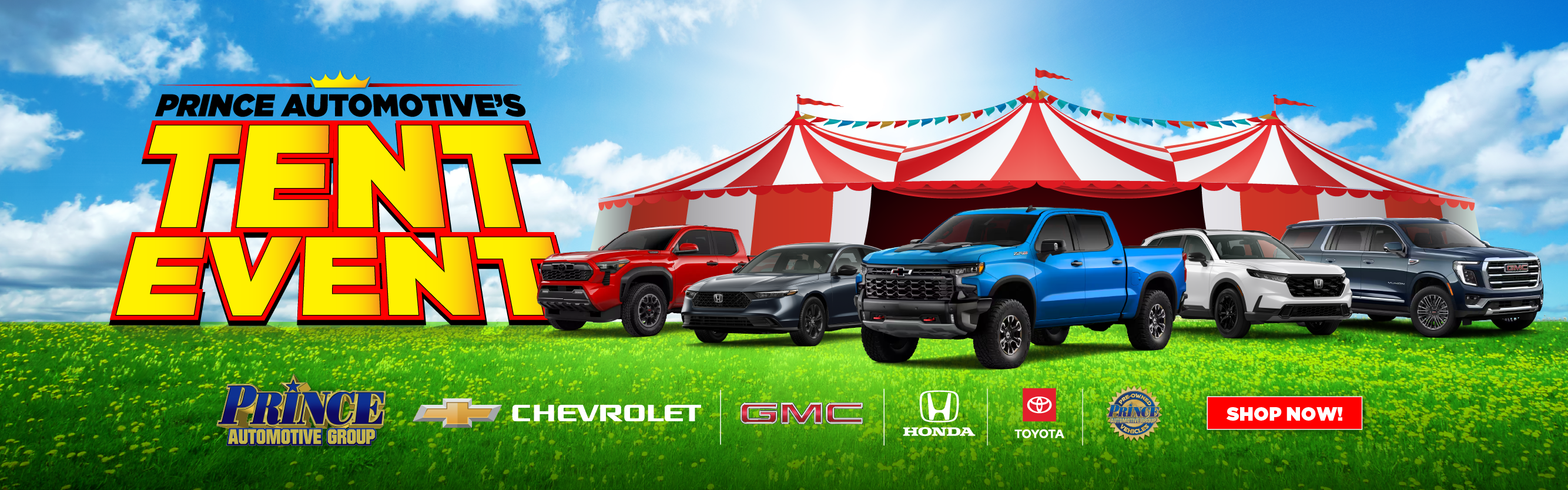 Prince Automotive's Tent Event