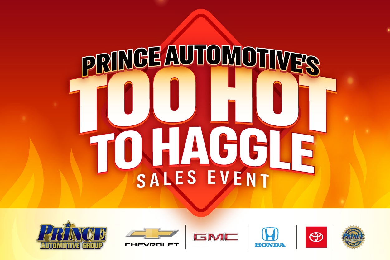Too Hot to Haggle Sales Event